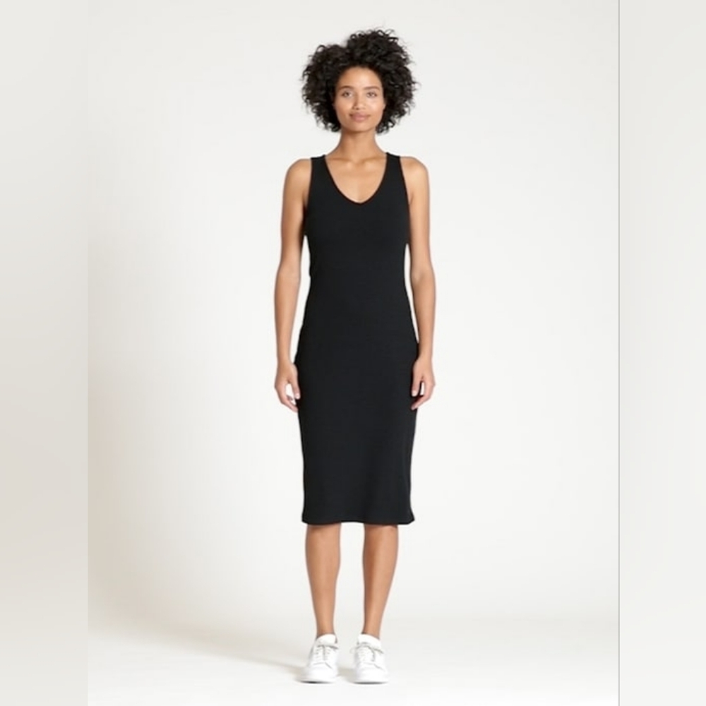 GAP Strappy Ribbed V-Neck Tank Dress